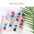 thumbnail image 3 of 12 rejillas Mariposa Nail Art Glitter Lentejuelas Escamas iridiscentes Glitter Case Hologr Abanopi Arte De Uñas Brillo, 3 of 6