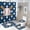 Funny Baseball, variant on Funny Baseball 4 Pcs Waterproof Shower Curtain Set Cartoon American Sports Theme Baseball Boys Room Decor with Waterproof Toilet Cover Shower Mat Rugs,72" W x 72" L