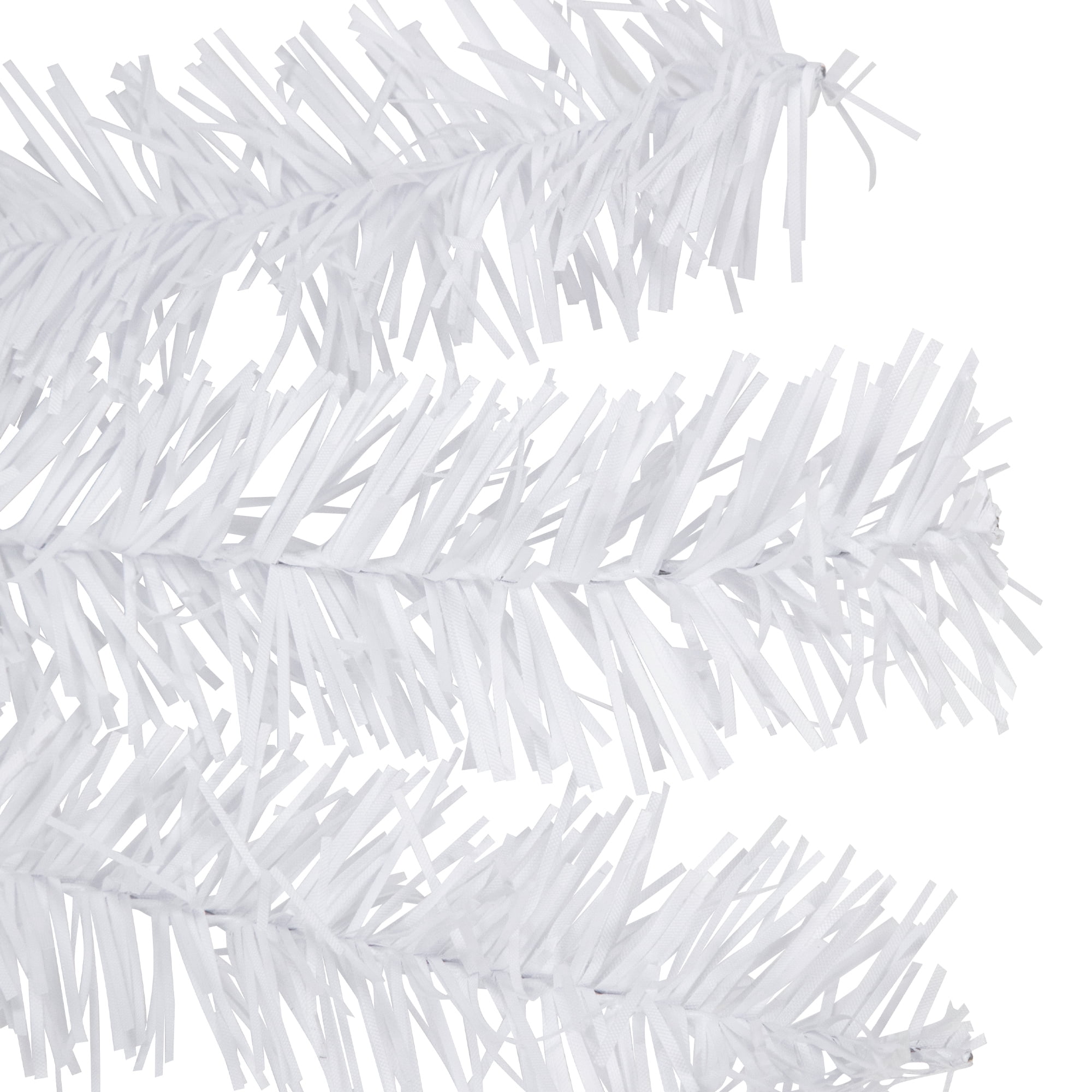 Northlight 9' x 8 White Canadian Pine Artificial Christmas Garland - Unlit
