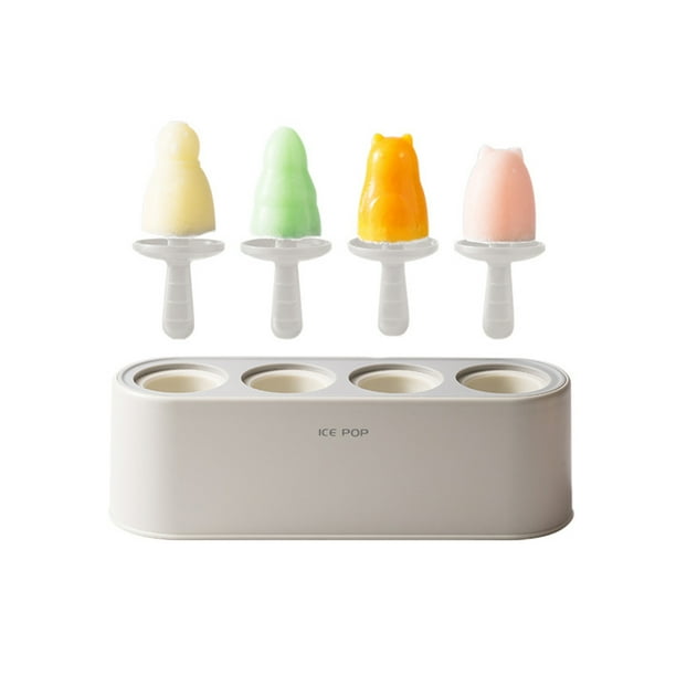 Molde antiadherente de silicona para dulces de hielo Yuarrent gris