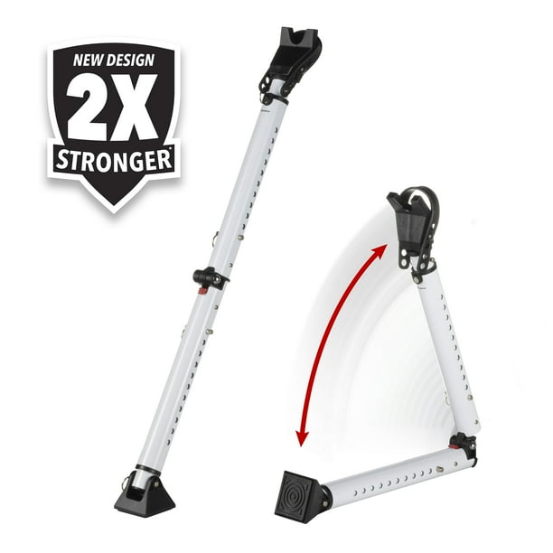 Master Lock Compact Door Stopper Folding Security Bar, Adjustable for