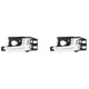 thumbnail image 1 of 2X Manija de Puerta Interior Delantera O Trasera Derecha del Lado del Pasajero para 2005-2010 82620-1F000 RH Negro + Cromo, 1 of 5