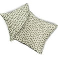 thumbnail image 7 of Sage Green Cream Pillow Covers 16x16 Set of 2 Boho Polka Dot Throw Pillows Modern Brush Strokes Print Decorative Outdoor Pillowcase Square Cushion Cover Pillow Case for Sofa Couch Bed, 7 of 7