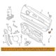 thumbnail image 2 of For Z4 E85 E86 03-08 Door Lock Pin Post Grommet Guide Trim Bezel, 2 of 5