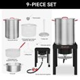 thumbnail image 4 of Juego para freír pavo Creole Feast 30 qt 10 qt 50,000 BTU, 4 of 9