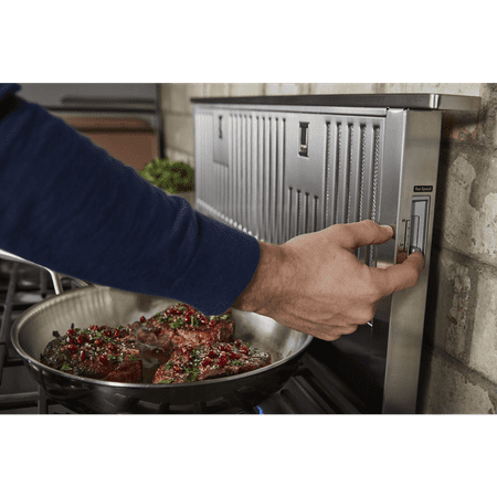 KitchenAid - Specialty Series 36" Telescopic Downdraft System - Stainless Steel