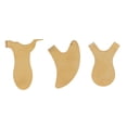 thumbnail image 1 of 3 cepillos para pestañas, herramienta para permanente, minicepillo seguro con forma de TVY, separador de pestañas para cejas, dorado, 1 of 14