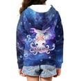 thumbnail image 4 of FUIALDOLG 14-16 Years Boys Zip Up Hoodies Kids Galaxy Axolotl Octopus Graphic Hooded Sweatshirt with Pockets Casual Winter Jackets, 4 of 7