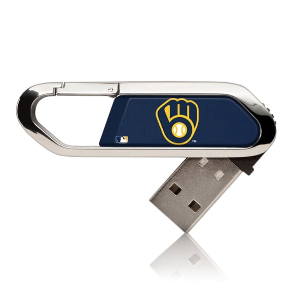 Milwaukee Brewers 32GB Solid Design Clip USB Flash Drive