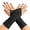 X1 Black, variant on Ticikt Women's Sparkly Sequin Shiny Arm Warmers Wrist Length Fingerless Gloves Shimmer for Disco Party,Color:Black