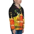 thumbnail image 5 of Pofeuu Vibrant Color Splash Print Teenage Zipper Hoodie Sweatshirts Hooded Casual Jackets With Pocket For Boys Girls-Medium, 5 of 6