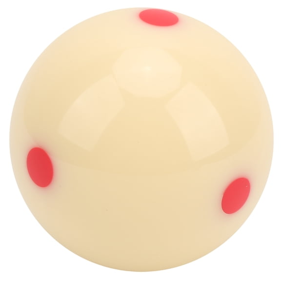 Balle de Billard, 1 Pce Balle de Queue en Résine Standard 52,5 mm Balle de Billard à Point Rouge Qualité à Laquelle Vous Pouvez Faire Confiance