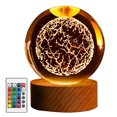 thumbnail image 1 of Nocturna Con Control Remoto 3D Moon Galaxy Globe para Adolescentes Y Niñas, 1 of 9