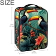 thumbnail image 6 of Toucan Polyester Shoe Boxes Organizer, 23x31cm/9x12in Stackable Storage Solution for Closet or Entryway, 6 of 7