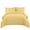 Gold, variant on 100% Cotton Duvet Cover Sets 550 Thread Count Solid - Full/Queen - Linen