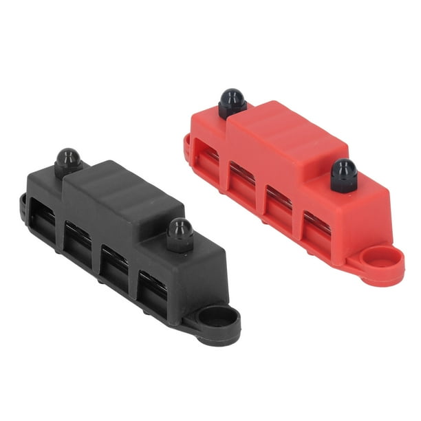 Bus Bar A,2Pcs Power Distribution Block Screw Terminal Power