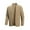 Khaki, variant on Mens Shirts Under $10 Coats for Men Outerwear Jackets Coats Men's Solid Stand Collar Knit Sweater Coat Long Open Front Casual Drape Overcoat