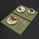 thumbnail image 5 of Manteles individuales resistentes al calor para mesa de comedor, juego de 6 manteles de vinilo antideslizantes de secado rápido, decoración moderna para proteger mesas de madera, mármol y vidrio de, 5 of 6