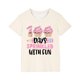 thumbnail image 2 of Fiudx Camiseta para Niños, Suave Mezcla de Poliéster, Cuello Redondo Comodo, Manga Corta, Informal, para Uso Diario, Ideal para Niños y Niñas. Se Recomienda Lavar a Mano., 2 of 7