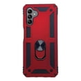 thumbnail image 1 of Funda Uso Rudo Con Anillo Magnético Para Samsung A04s Rojo Más 2 Micas De Cristal, 1 of 5