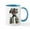 White/Blue Inside, variant on CafePress - Transformers Sludge Mugs - 11 oz Ceramic Mug - Novelty Coffee Tea Cup