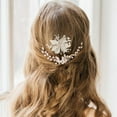 thumbnail image 3 of WEUVEB 2Ud Clip Para Con Y En Color Plateado Para Novias, 3 of 6
