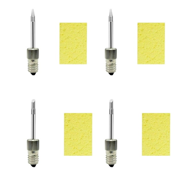 Tip, tips station E10 series replaces,resistant brass copper tips,thin wide welding head, tool tip Baoblaze none