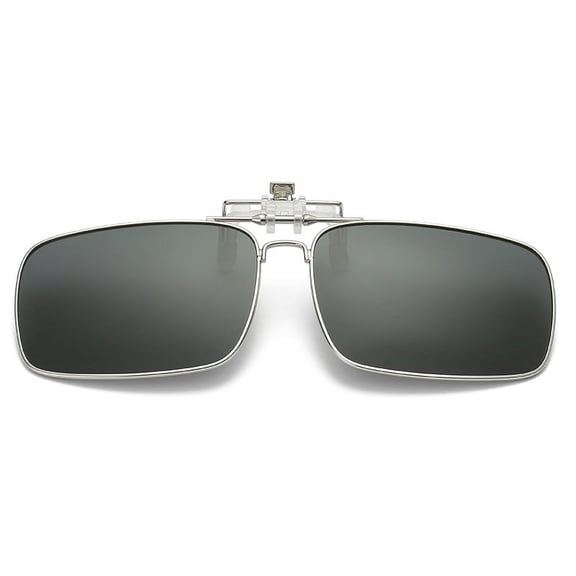 TOP-MAX Vintage Sunglsses Clip, Metal Clip On Sunglasses, Multi Purpose and Fashion, for Men and Women (2pcs, Blue)