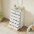 thumbnail image 3 of Huloretions 7-Drawer Dresser for Bedroom,Modern Wooden Chest of Drawers,Sturdy and Stable Storage Organizer for Living Room,Entryway,Home Office, 3 of 7