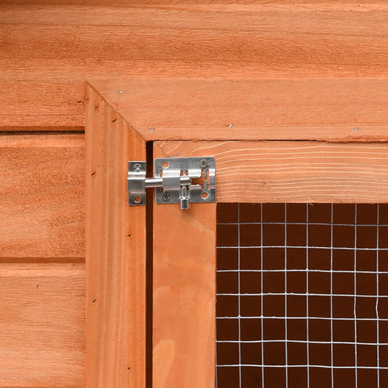 Pefilos 122" Multi-Level Wooden Rabbit Hutch with Run Outdoor and Indoor Bunny Condo, Large Rabbit House with Green Roof and Easy-Clean Tray, Orange Pefilos 122" Multi-Level Wooden Rabbit Hutch with Run Outdoor and Indoor Bunny Condo, Large Rabbit House with Green Roof and Easy-Clean Tray, Orange