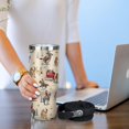 thumbnail image 5 of 30 oz Horse Tumbler with Handle Gifts for Horse Lover Funny Cool Birthday Gift 30oz Stainless Steel Travel Cup Mug Water Bottle, 5 of 6