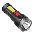 thumbnail image 1 of Linterna LED recargable por USB, linterna súper brillante, potente, alto 6000 , linterna impermeable, para acampar, senderismo, al Zulema Linterna, 1 of 8