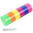 thumbnail image 2 of 12 Rolls of Colored Sticky Tapes Creative Adhesive Colorful Tapes Clear Rolling Tapes, 2 of 6