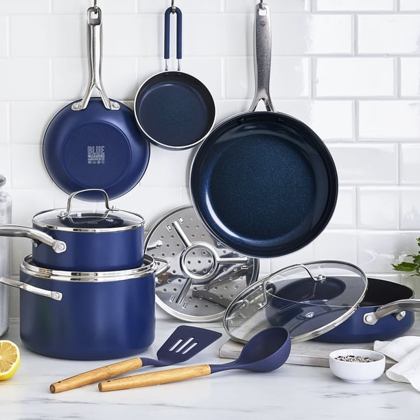 Blue Diamond Cookware Set | Cookware zones in retail - Walmart