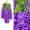 Purple, variant on Pink Artificial Wisteria Vine, Silk Flowers for Indoor Outdoor, By Meiiso, Large Inventory!