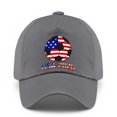 thumbnail image 1 of Gorra de fútbol Zeptrix USA 2026 ajustable de algodón gris, 1 of 7