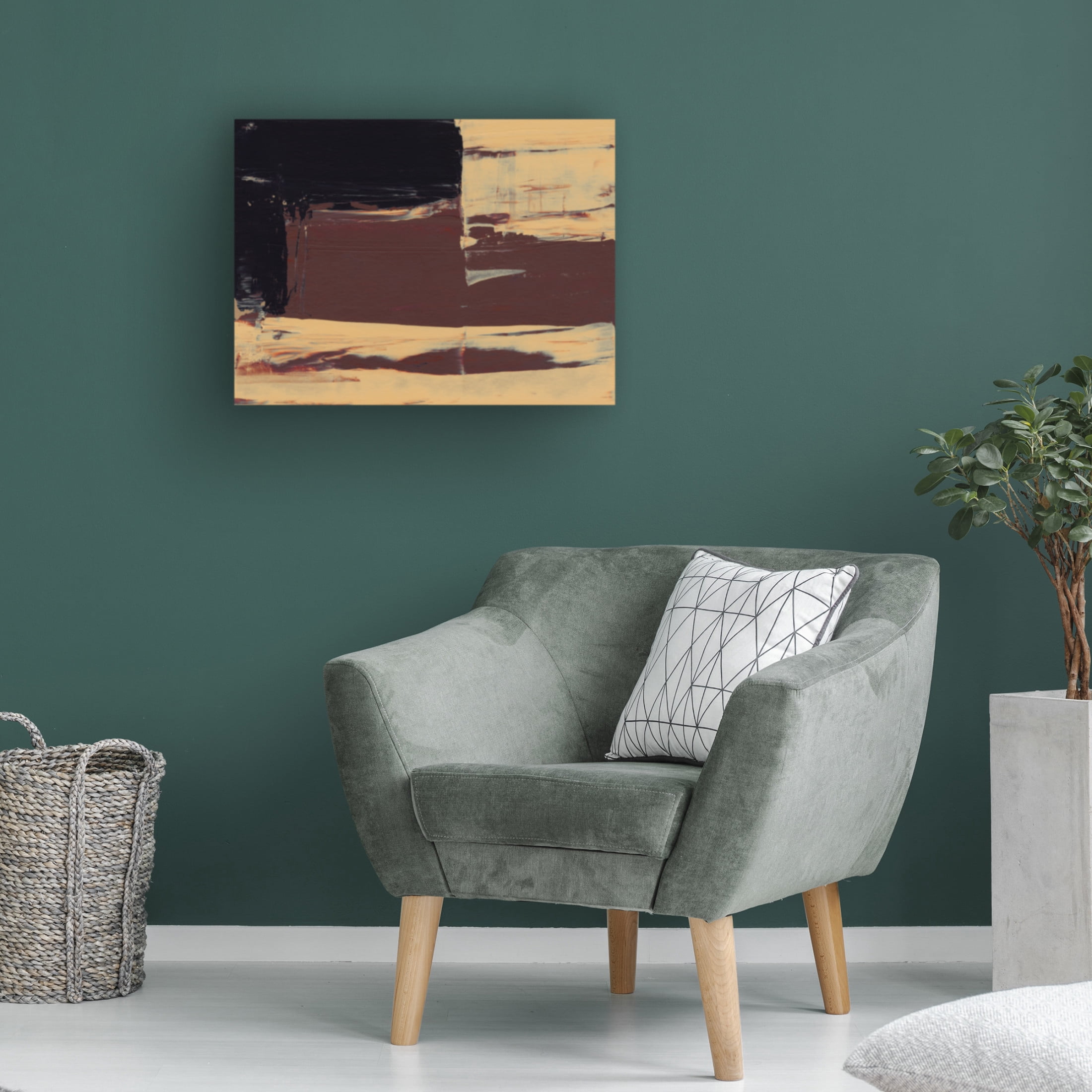 Trademark Fine Art Sharon Gordon Abstract Squared I Canvas Wall Art