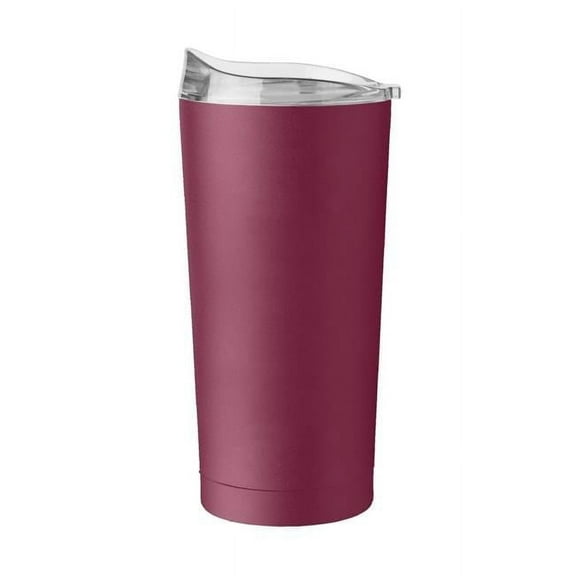 20 oz Plain Maroon Powder Coat Tumbler
