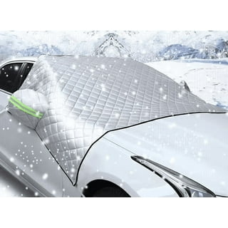 Queta Windshield Snow Cover Car Half Car Cover Front Screen