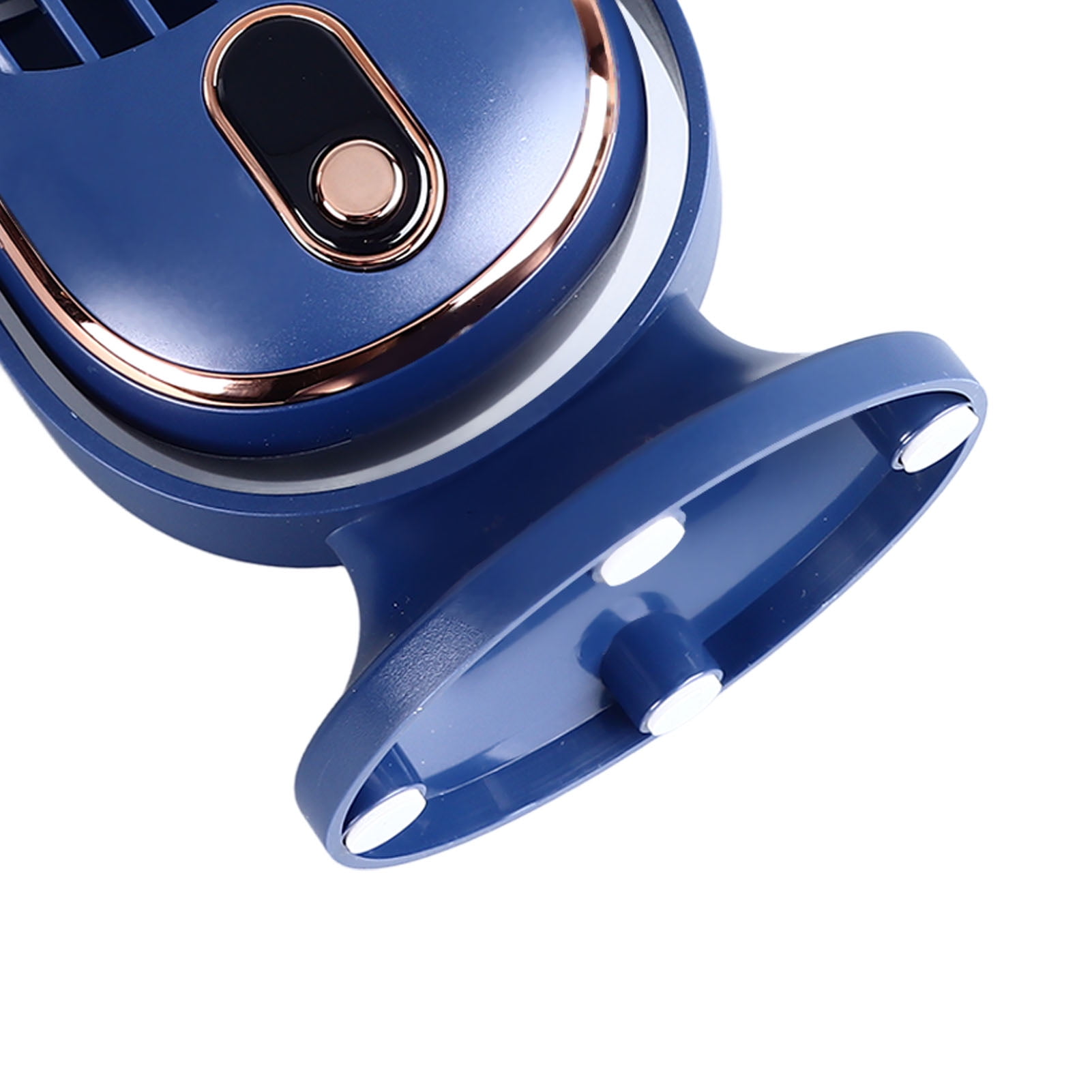 YAHHU Desktop Fan 1800mah USB Brushless Motor Oscillating Quiet 5 Speeds Desk Tower Fan for Home Car Office 10.6 inches / 27 cm Blue