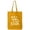 Gold, variant on Life Is Better At The Beach Cotton Canvas Tote Bag