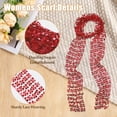 thumbnail image 5 of Sparkly Sequin Scarf for Women, Lightweight Glitter Neck Scarves Belt Thin Shawl for Party Club Prom Daily, 5 of 6