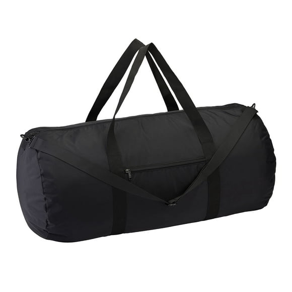 Bolsa de lona Vorspack plegable ligera de 60 litros, color negro