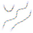 thumbnail image 3 of Parrot Rope Perch Flexible: Hanging Bird Cotton Rope Stand Parrot Cage Perch Toy, 3 of 4