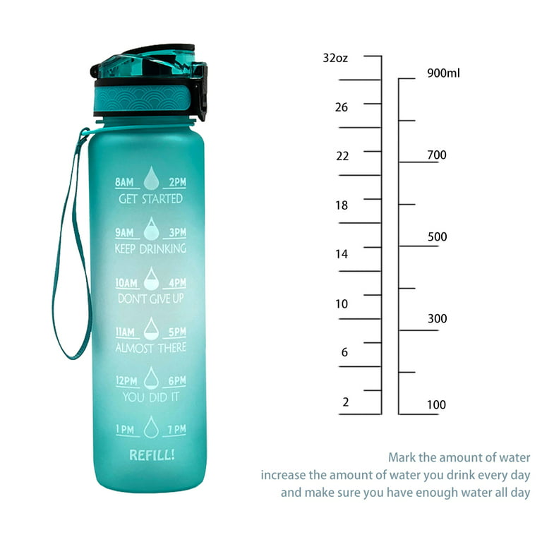 15 oz Oldley Kids Water Bottle for School with 2 Lids (Straw/Chug) for Girls  Leak-Proof BPA-Free Water Bottles with Times to Drink for Travel Sports Gym  Pink 
