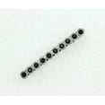 thumbnail image 3 of Faship Gorgeous Black Crystal Floral Small Alligator Hair Clip, 3 of 4