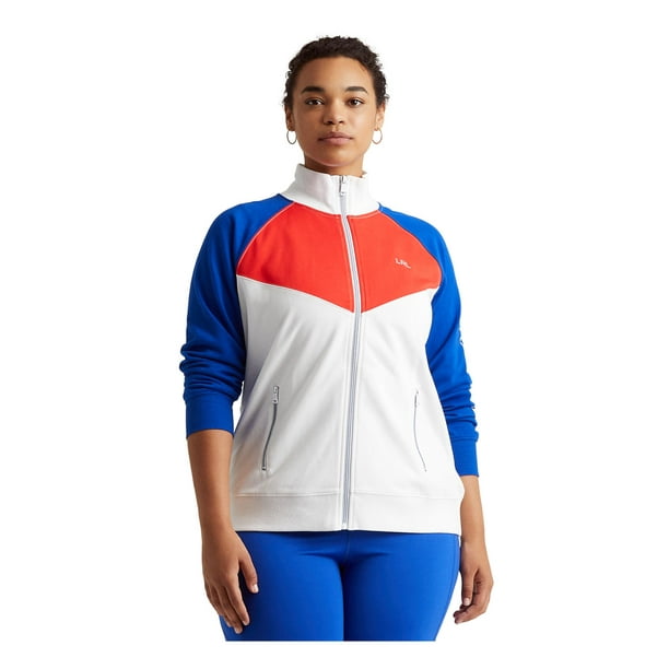 Ralph lauren track jacket deals women's