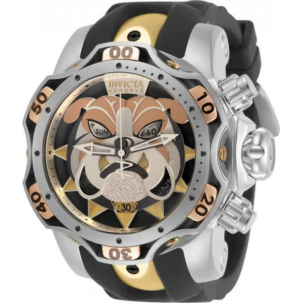 Invicta Reserve ブルドッグ クォーツ腕時計-