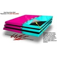 thumbnail image 2 of WraptorSkinz PS4 Pro Skin Wrap Ripped Colors Hot Pink Neon Teal - Decal Style Skin fits Sony PlayStation 4 Pro Console, 2 of 3