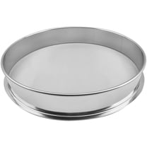 12 Inch Stainless Steel Flour Sifter, High-Density 100 Mesh, Fine Mesh Sieve for Baking, Perfect for Flour, Sugar, and Spice Sifting in Kitchen